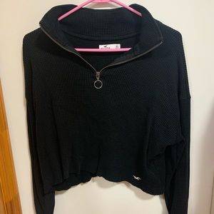 HOLLISTER ZIP UP CREWNECK